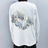 NOSE SHOP × eBoy ロングスリーブTシャツ